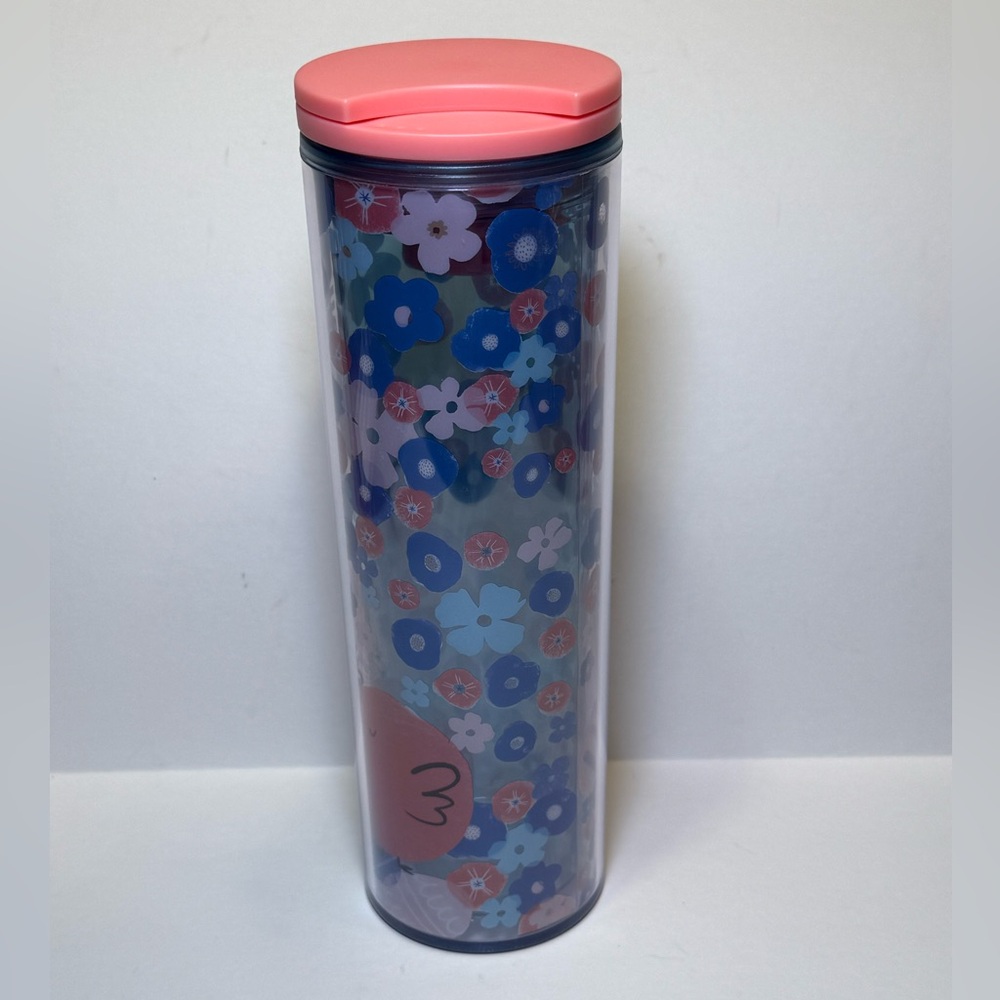 New Starbucks 2020 Easter Spring Hot/Cold Cup Tumbler Bunny Pink Chick 16 oz - Picture 3 of 10